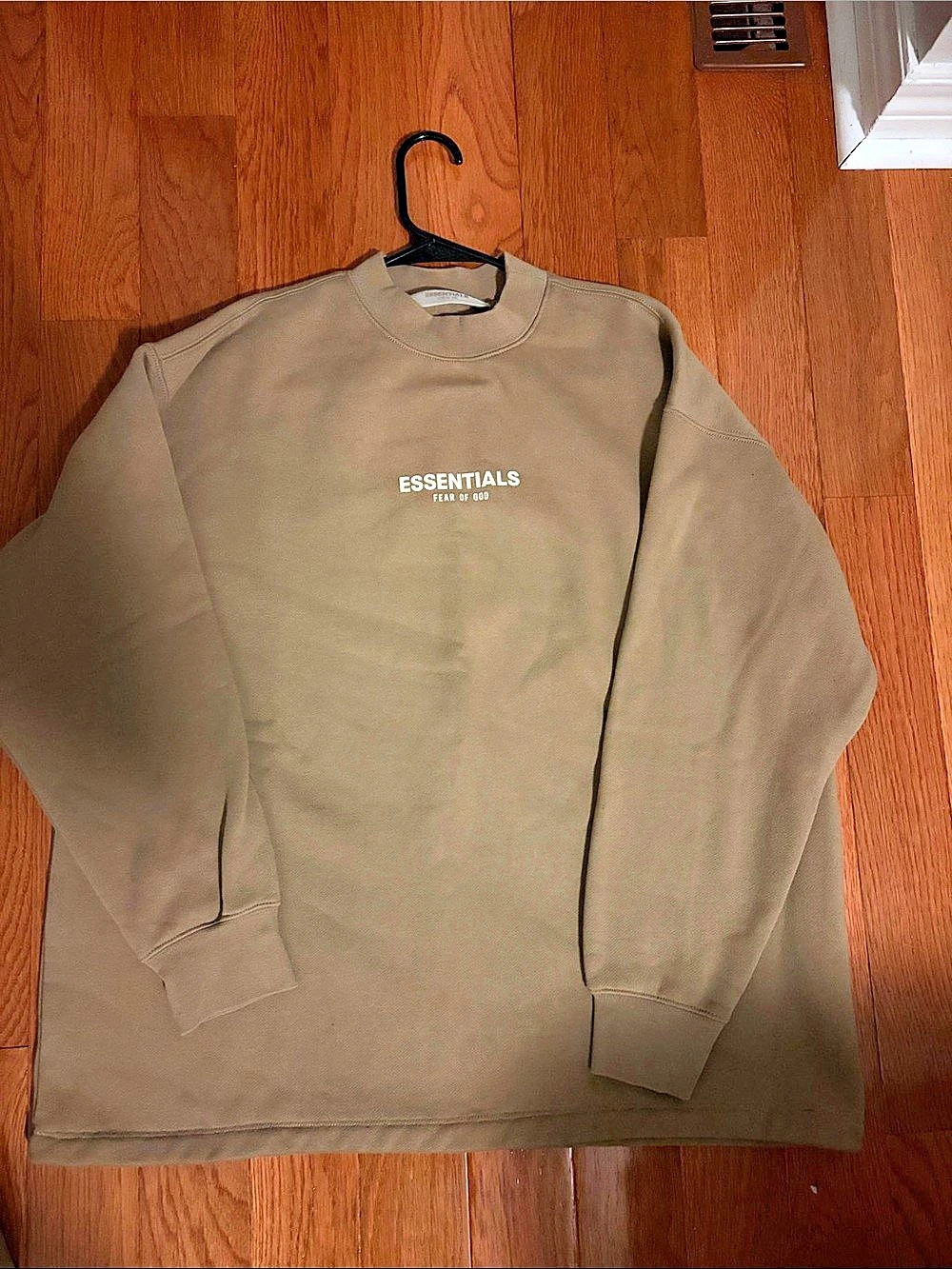 Essentials Fear of God crewneck sweatshirt Crewneck Sweatshirt in Brown Like New